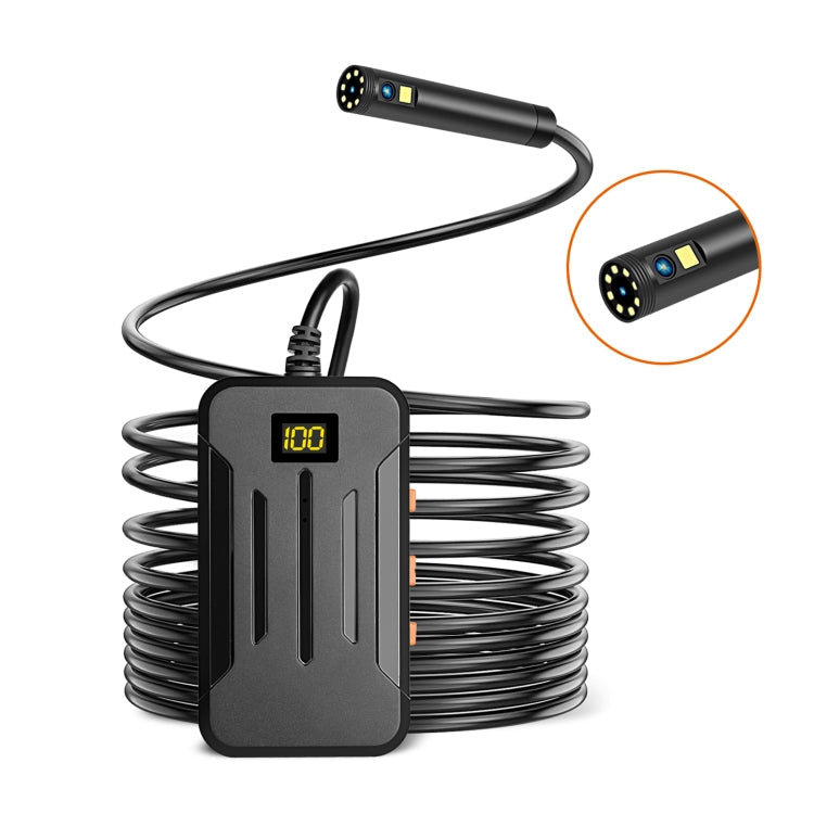 F300 8mm IP68 Watweproof HD Dual Cameras Digital Endoscope, 2m Hard Cable, 5m Hard Cable, 10m Hard Cable