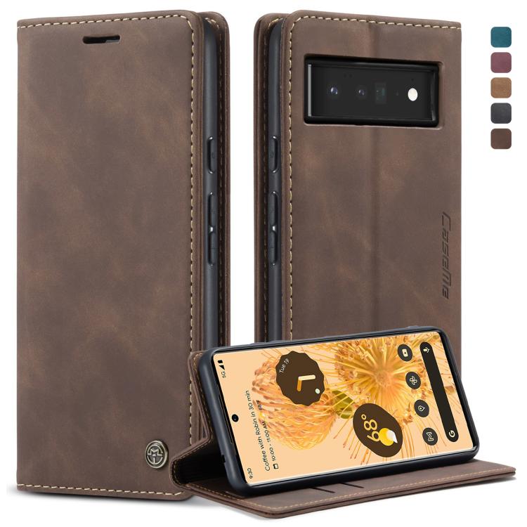 CaseMe 013 Multifunctional Horizontal Flip Leather Phone Case with Card Slot & Holder & Wallet, For Google Pixel 6 Pro, For Google Pixel 6
