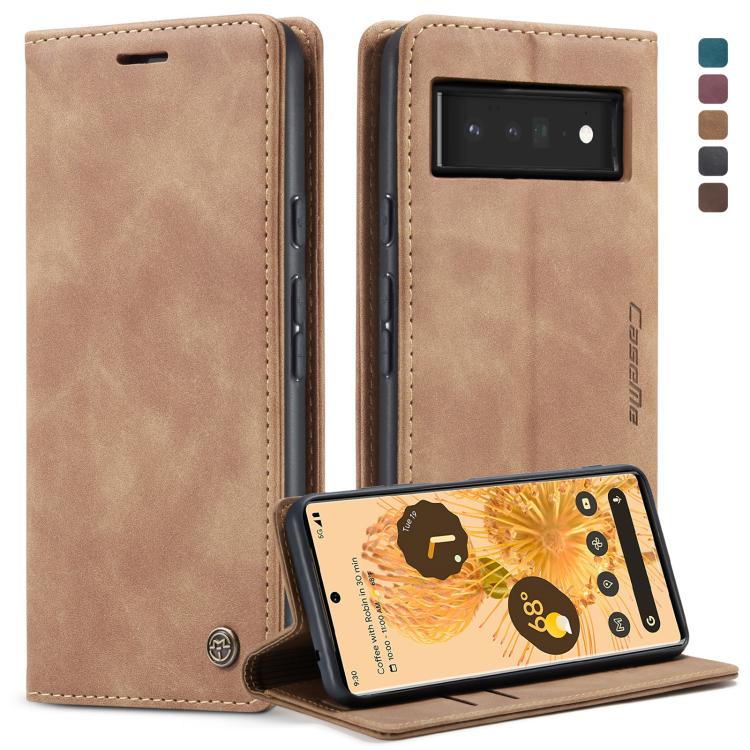 CaseMe 013 Multifunctional Horizontal Flip Leather Phone Case with Card Slot & Holder & Wallet, For Google Pixel 6 Pro, For Google Pixel 6