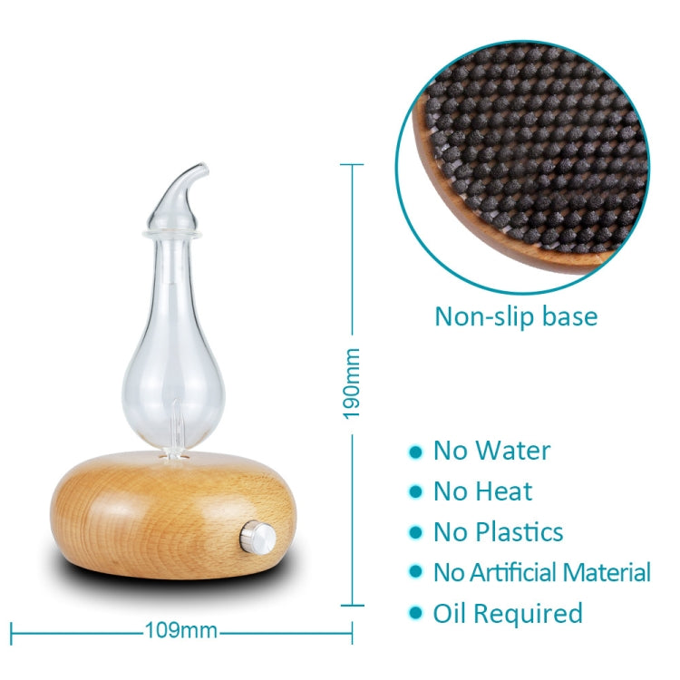 Wood Essential Oil Diffuser Aromatherapy Machine, EU Plug, UK Plug
