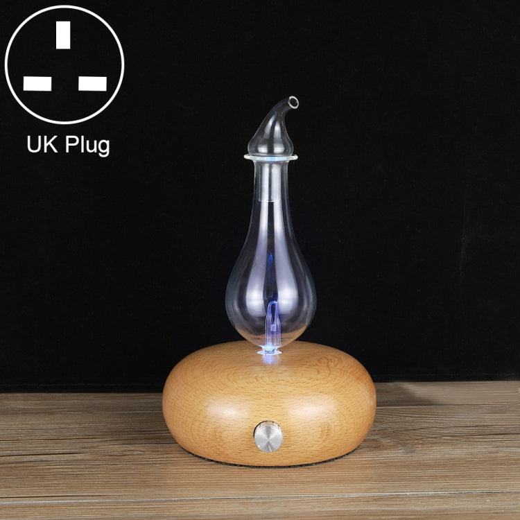 Wood Essential Oil Diffuser Aromatherapy Machine, EU Plug, UK Plug