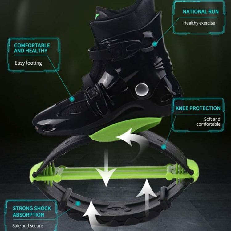 Jumping Shoes Bounce Shoes Indoor Sports Rebound Shoes, 33/35 (All Black Grey Label), 36/38 (All Black Grey Label), 39/41 (All Black Grey Label), 42/44 (All Black Grey Label)
