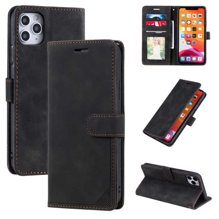 Skin Feel Anti-theft Brush Horizontal Flip Leather Phone Case, For iPhone 12 Pro Max, For iPhone 12 / 12 Pro, For iPhone 12 mini, For iPhone 11 Pro Max