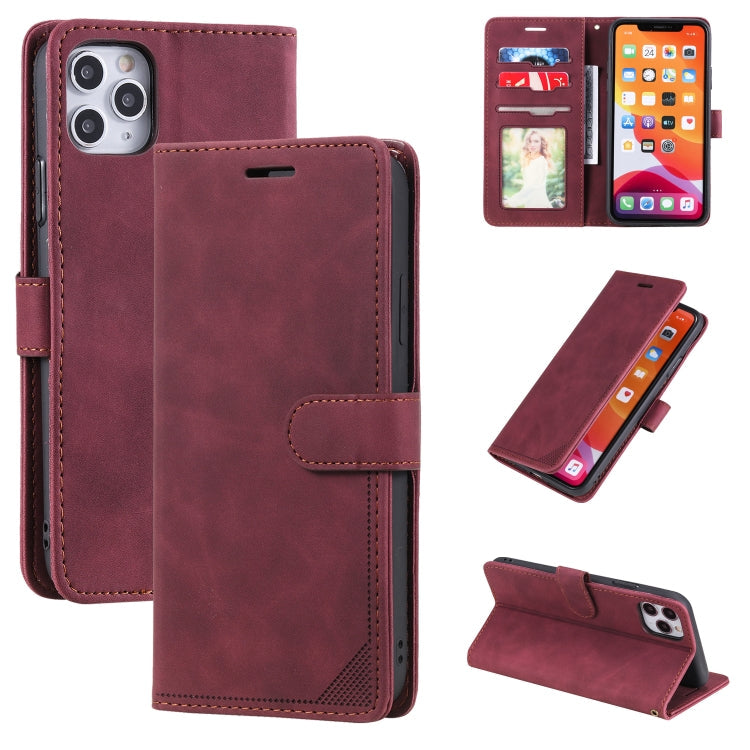 Skin Feel Anti-theft Brush Horizontal Flip Leather Phone Case, For iPhone 12 Pro Max, For iPhone 12 / 12 Pro, For iPhone 12 mini, For iPhone 11 Pro Max
