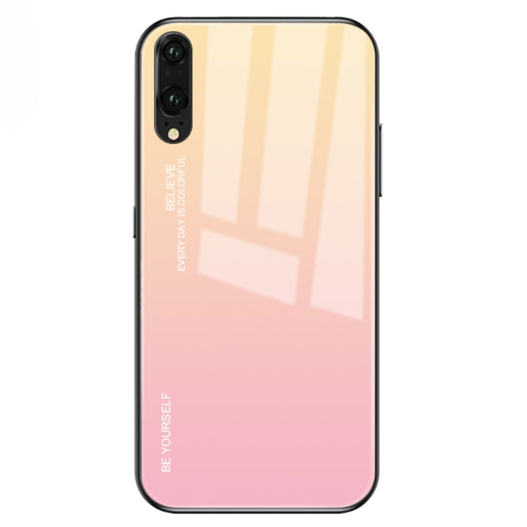 Gradient Color Glass Case, For Huawei P20, For OPPO F11 Pro, For OPPO Find X