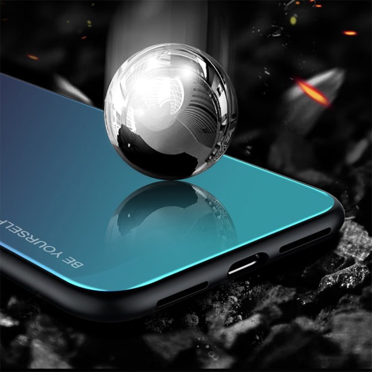 Gradient Color Glass Case, For Huawei P20, For OPPO F11 Pro, For OPPO Find X