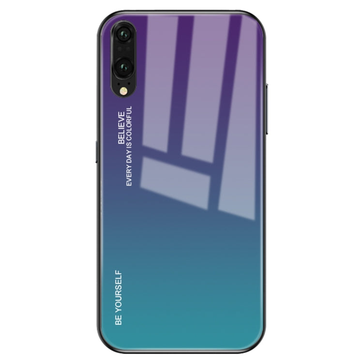 Gradient Color Glass Case, For Huawei P20, For OPPO F11 Pro, For OPPO Find X