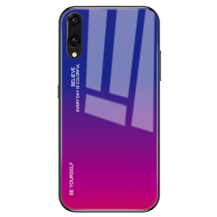 Gradient Color Glass Case, For Huawei P20, For OPPO F11 Pro, For OPPO Find X