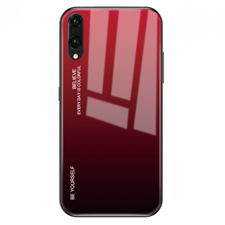 Gradient Color Glass Case, For Huawei P20, For OPPO F11 Pro, For OPPO Find X