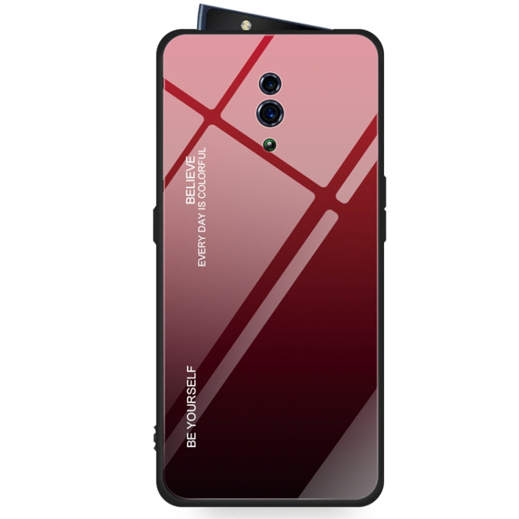 Gradient Color Glass Case, For OPPO Reno, For Galaxy S8, For Vivo IQOO