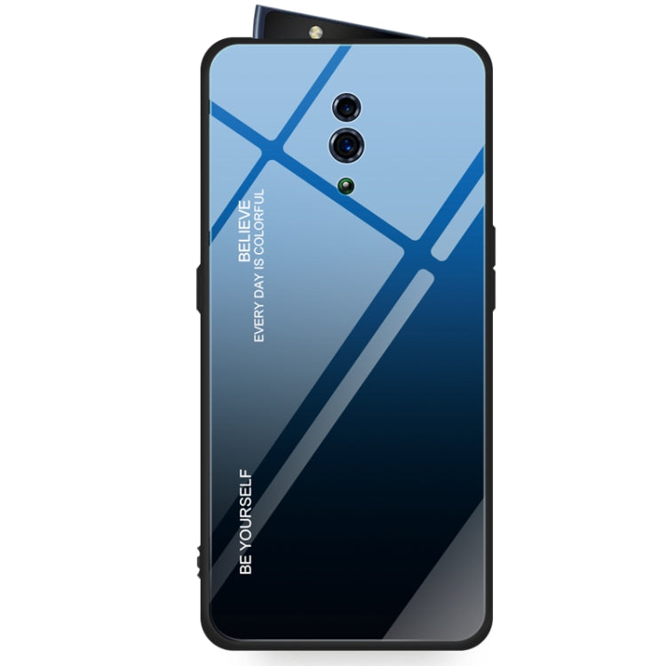 Gradient Color Glass Case, For OPPO Reno, For Galaxy S8, For Vivo IQOO