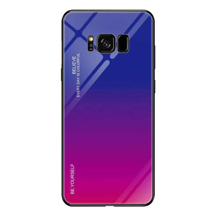 Gradient Color Glass Case, For OPPO Reno, For Galaxy S8, For Vivo IQOO