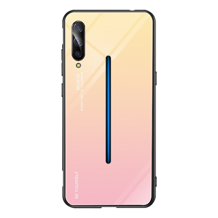 Gradient Color Glass Case, For OPPO Reno, For Galaxy S8, For Vivo IQOO