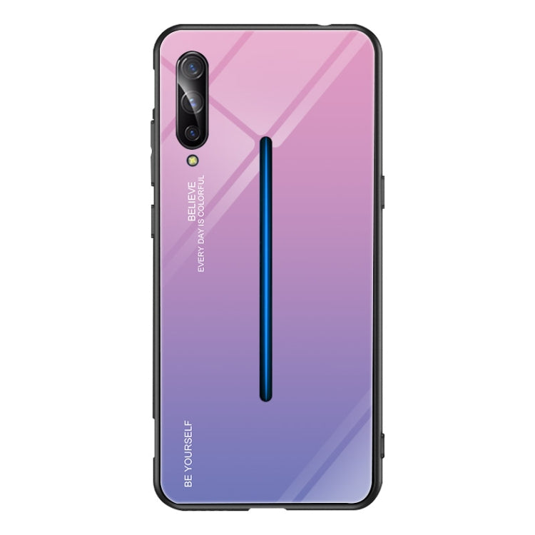 Gradient Color Glass Case, For OPPO Reno, For Galaxy S8, For Vivo IQOO