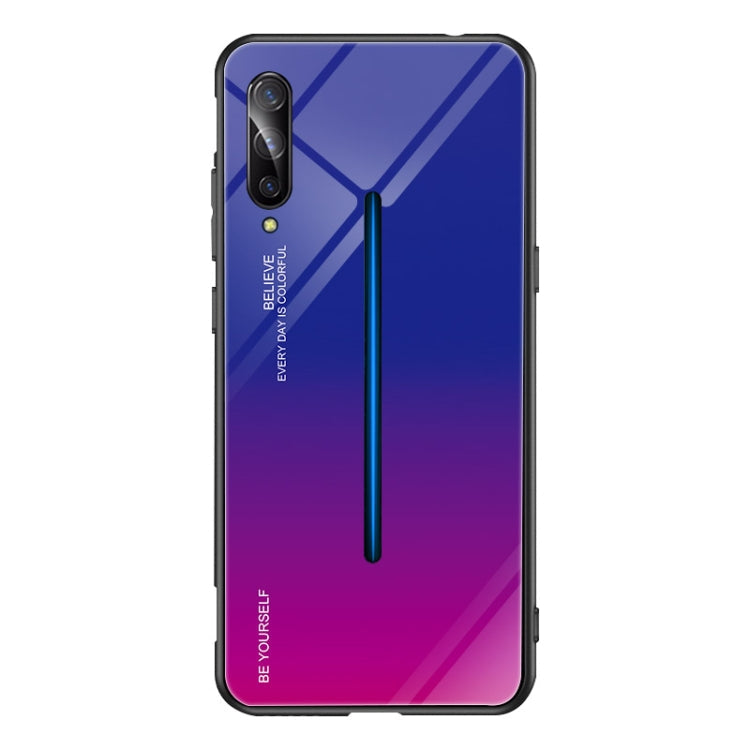 Gradient Color Glass Case, For OPPO Reno, For Galaxy S8, For Vivo IQOO