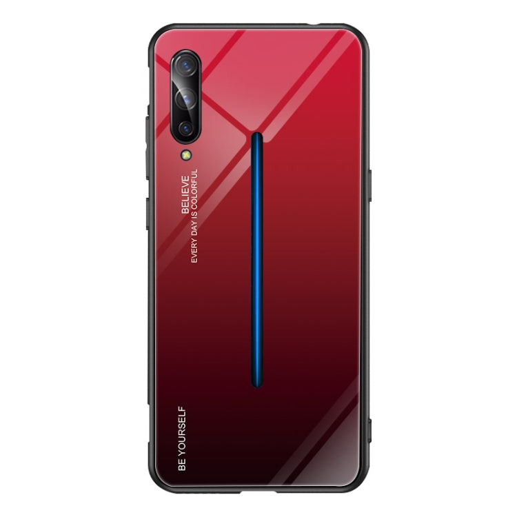 Gradient Color Glass Case, For OPPO Reno, For Galaxy S8, For Vivo IQOO