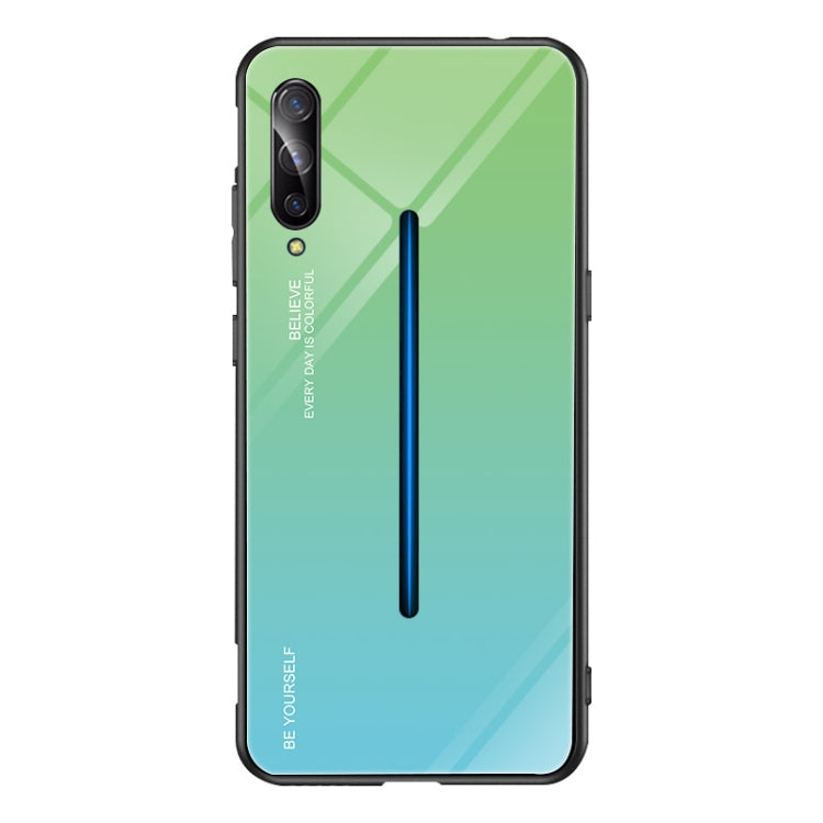 Gradient Color Glass Case, For OPPO Reno, For Galaxy S8, For Vivo IQOO