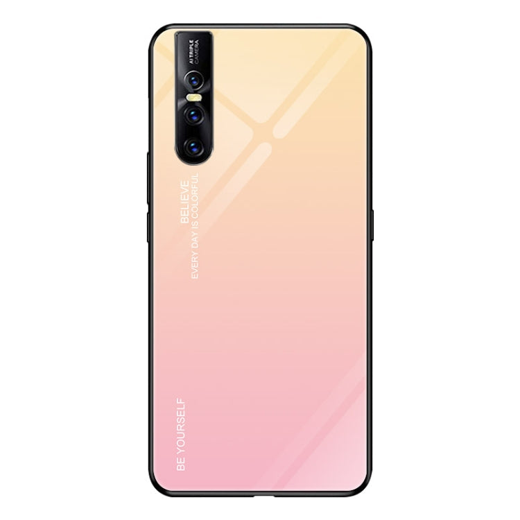 Gradient Color Glass Case, For VIVO V15 Pro, For VIVO X27, For Xiaomi Mi CC9