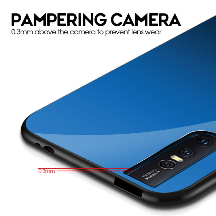 Gradient Color Glass Case, For VIVO V15 Pro, For VIVO X27, For Xiaomi Mi CC9