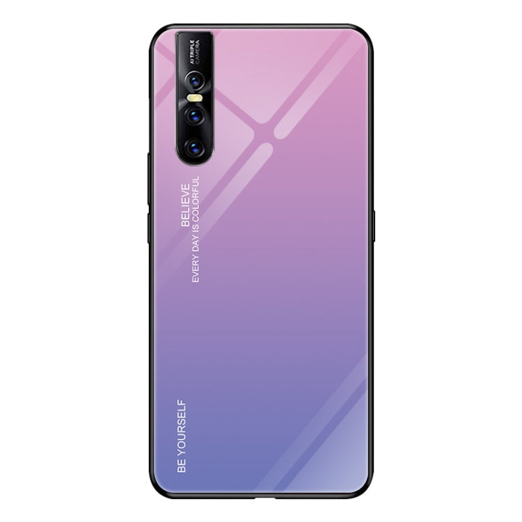Gradient Color Glass Case, For VIVO V15 Pro, For VIVO X27, For Xiaomi Mi CC9