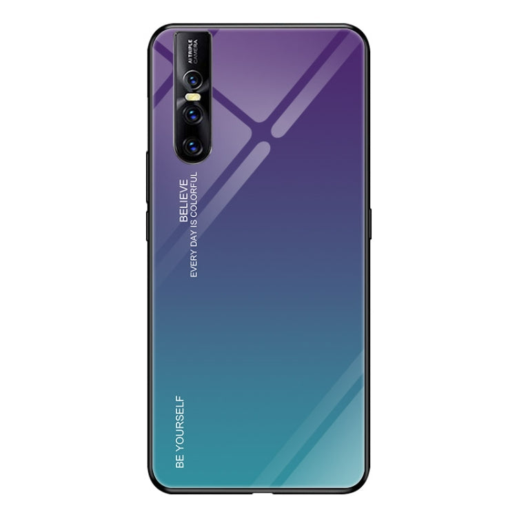 Gradient Color Glass Case, For VIVO V15 Pro, For VIVO X27, For Xiaomi Mi CC9