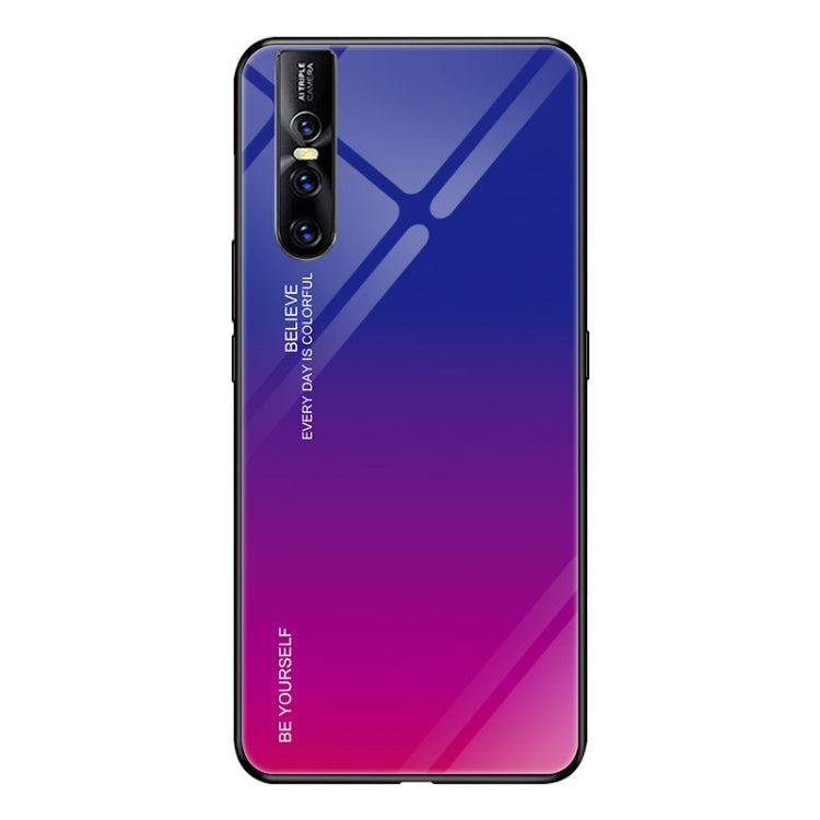 Gradient Color Glass Case, For VIVO V15 Pro, For VIVO X27, For Xiaomi Mi CC9