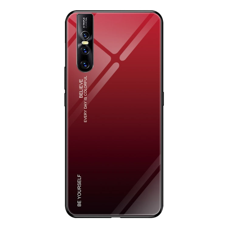 Gradient Color Glass Case, For VIVO V15 Pro, For VIVO X27, For Xiaomi Mi CC9