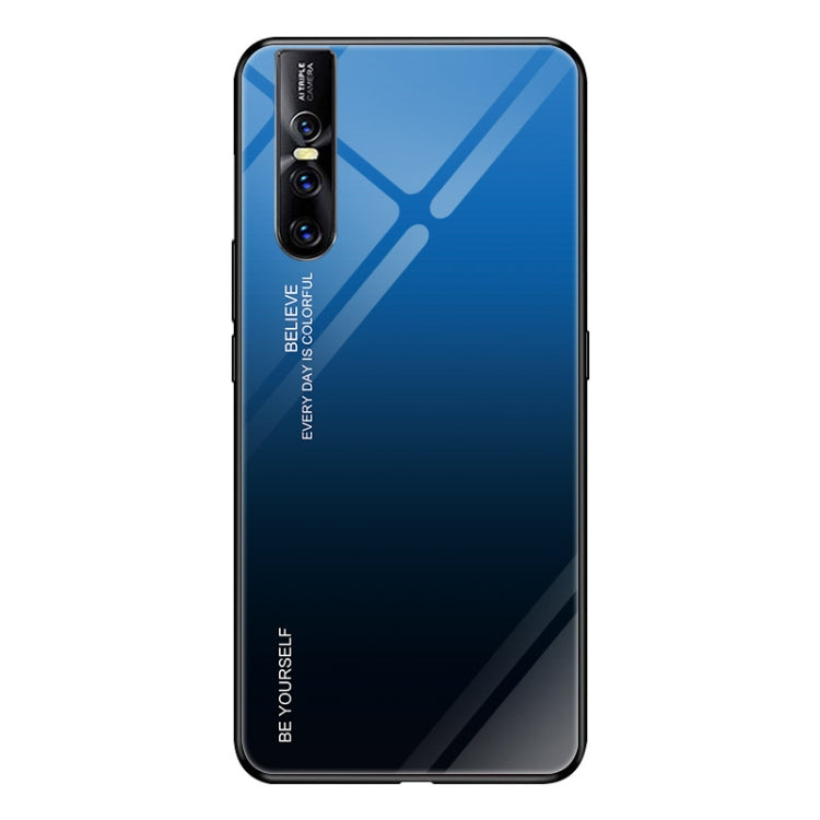 Gradient Color Glass Case, For VIVO V15 Pro, For VIVO X27, For Xiaomi Mi CC9
