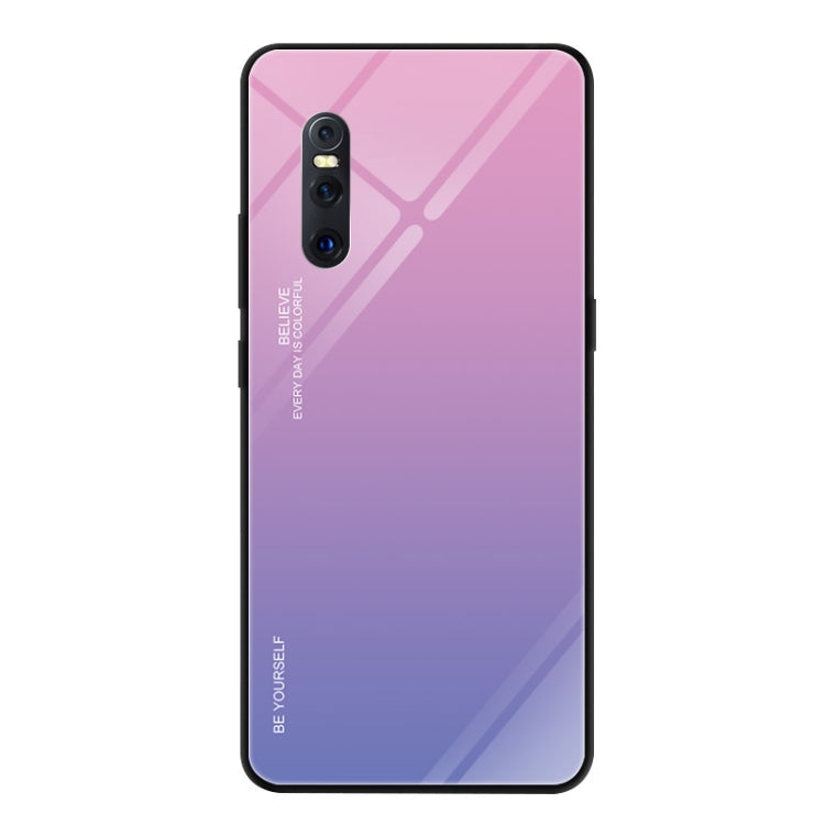 Gradient Color Glass Case, For VIVO V15 Pro, For VIVO X27, For Xiaomi Mi CC9