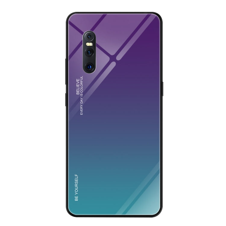 Gradient Color Glass Case, For VIVO V15 Pro, For VIVO X27, For Xiaomi Mi CC9