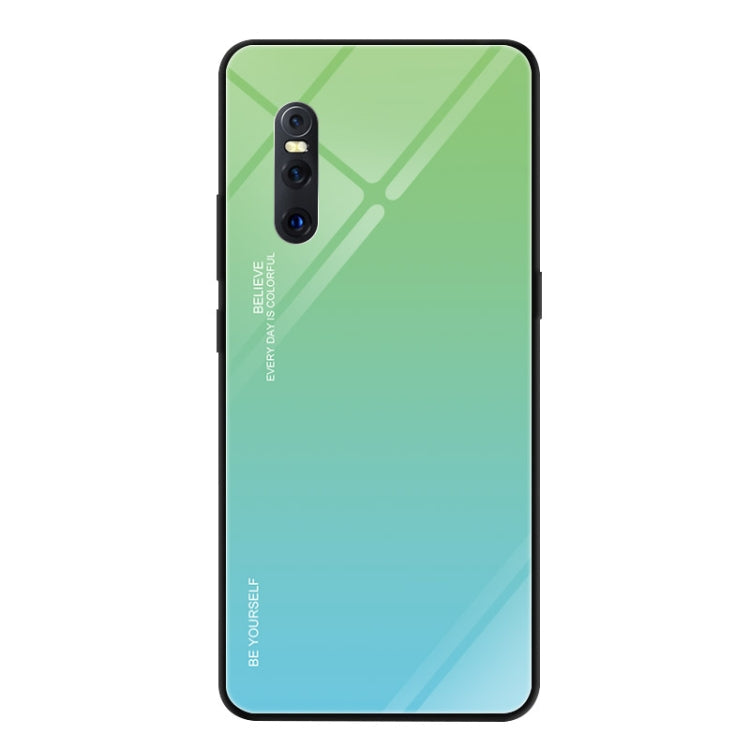 Gradient Color Glass Case, For VIVO V15 Pro, For VIVO X27, For Xiaomi Mi CC9