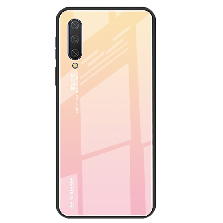 Gradient Color Glass Case, For VIVO V15 Pro, For VIVO X27, For Xiaomi Mi CC9
