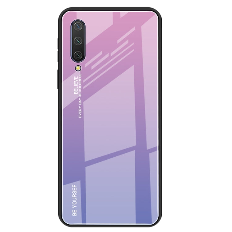 Gradient Color Glass Case, For VIVO V15 Pro, For VIVO X27, For Xiaomi Mi CC9