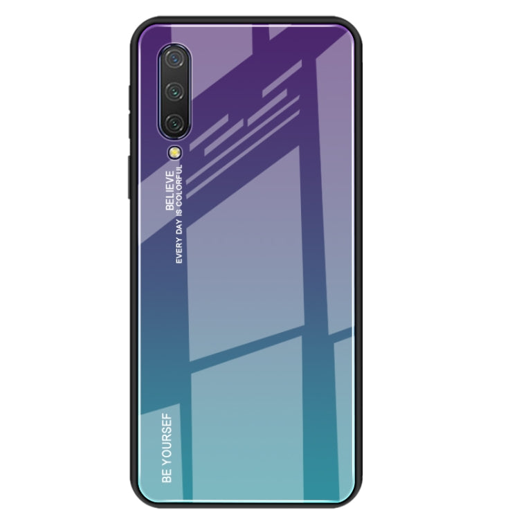 Gradient Color Glass Case, For VIVO V15 Pro, For VIVO X27, For Xiaomi Mi CC9