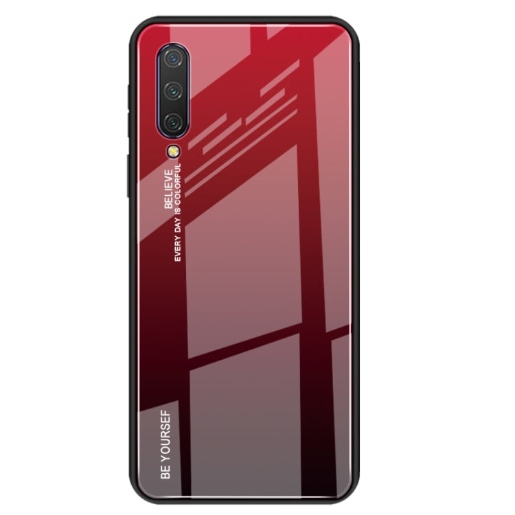 Gradient Color Glass Case, For VIVO V15 Pro, For VIVO X27, For Xiaomi Mi CC9