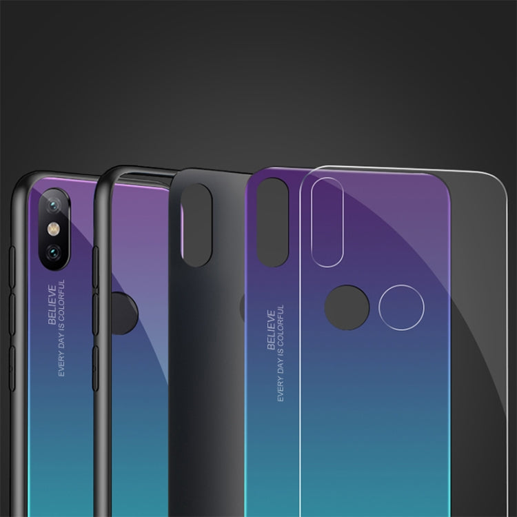 Gradient Color Glass Case, For Xiaomi Mi Mix, For Huawei Y7 (2019), For Huawei Enjoy 9s
