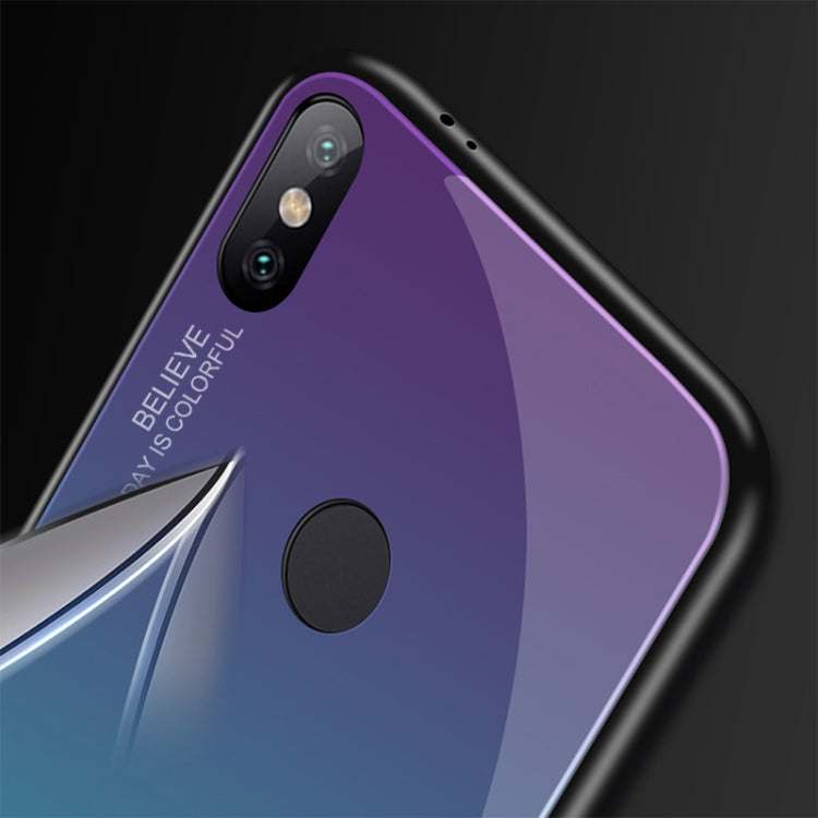Gradient Color Glass Case, For Xiaomi Mi Mix, For Huawei Y7 (2019), For Huawei Enjoy 9s