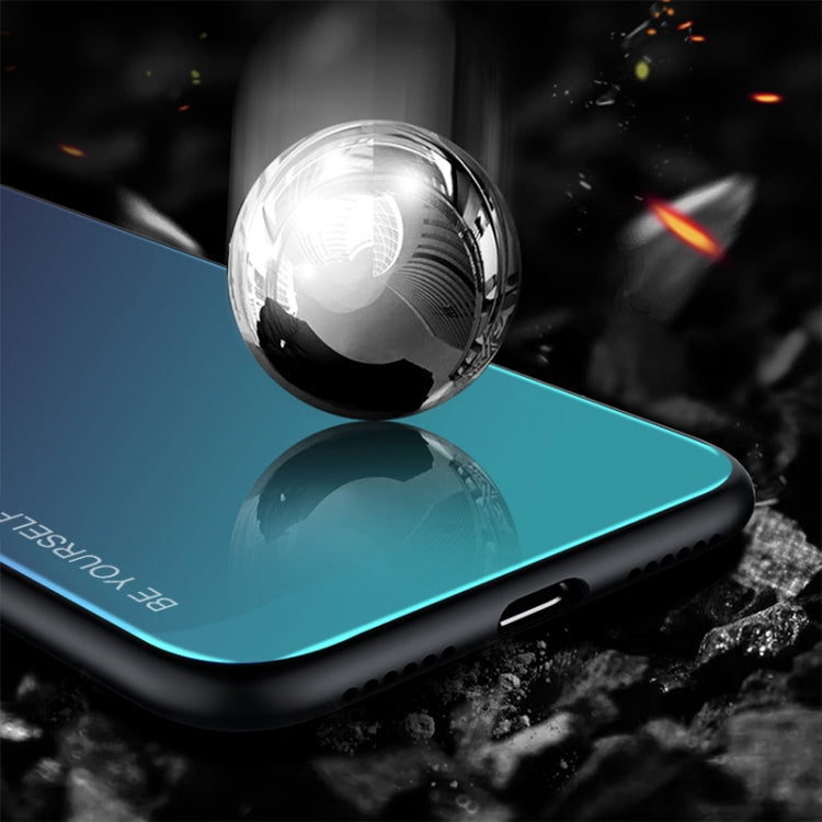 Gradient Color Glass Case, For Xiaomi Mi Mix, For Huawei Y7 (2019), For Huawei Enjoy 9s