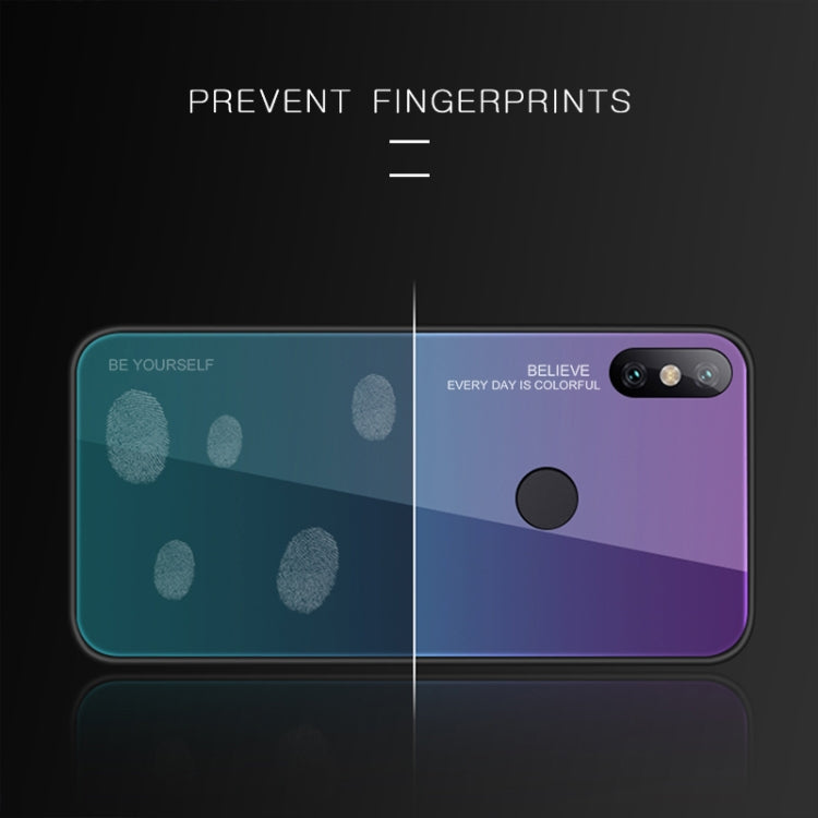 Gradient Color Glass Case, For Xiaomi Mi Mix, For Huawei Y7 (2019), For Huawei Enjoy 9s