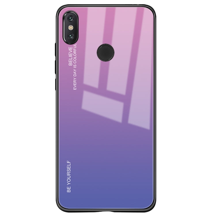 Gradient Color Glass Case, For Xiaomi Mi Mix, For Huawei Y7 (2019), For Huawei Enjoy 9s