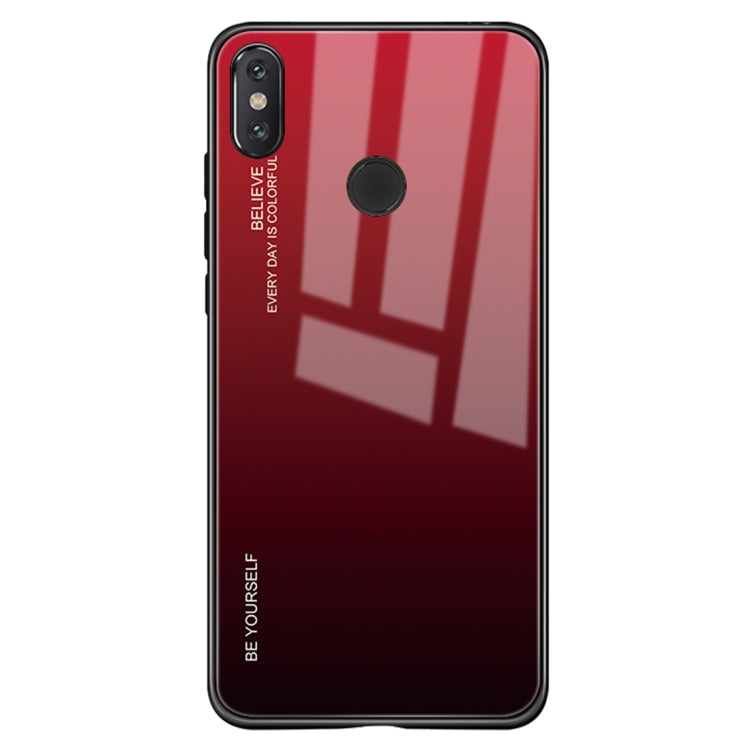 Gradient Color Glass Case, For Xiaomi Mi Mix, For Huawei Y7 (2019), For Huawei Enjoy 9s