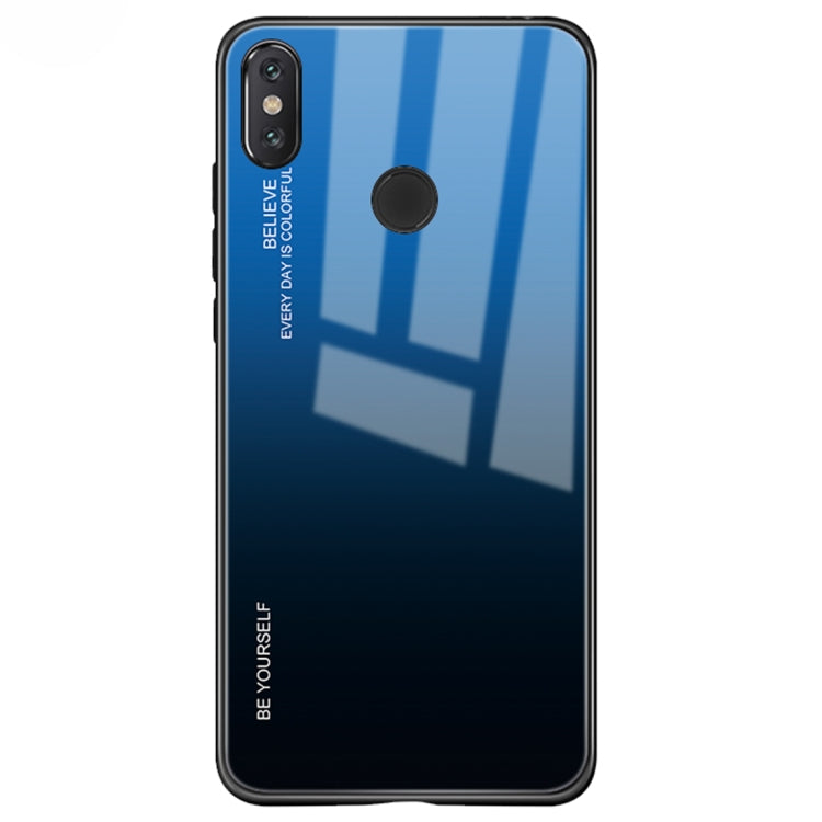 Gradient Color Glass Case, For Xiaomi Mi Mix, For Huawei Y7 (2019), For Huawei Enjoy 9s
