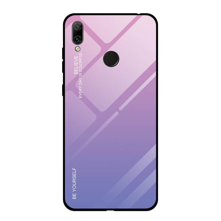 Gradient Color Glass Case, For Xiaomi Mi Mix, For Huawei Y7 (2019), For Huawei Enjoy 9s