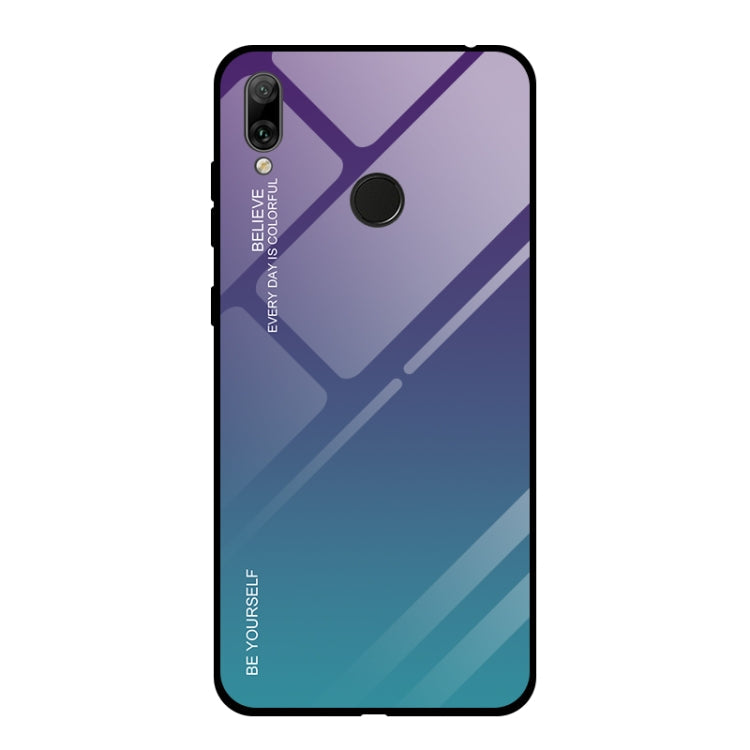 Gradient Color Glass Case, For Xiaomi Mi Mix, For Huawei Y7 (2019), For Huawei Enjoy 9s