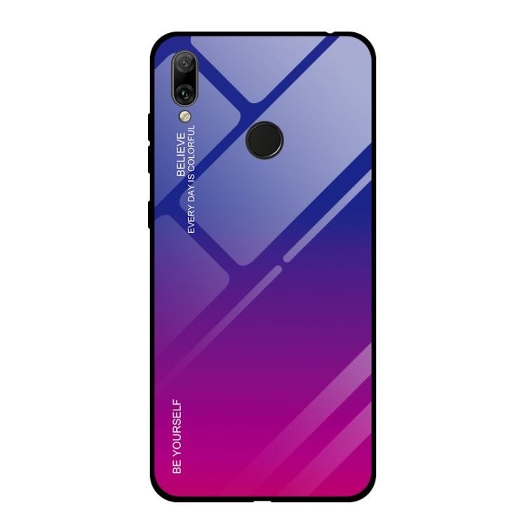 Gradient Color Glass Case, For Xiaomi Mi Mix, For Huawei Y7 (2019), For Huawei Enjoy 9s