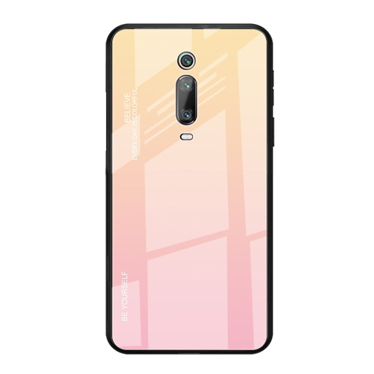 Gradient Color Glass Case, For Xiaomi Redmi K20, For Xiaomi Redmi Note 5 Pro, For Xiaomi Redmi Note 7