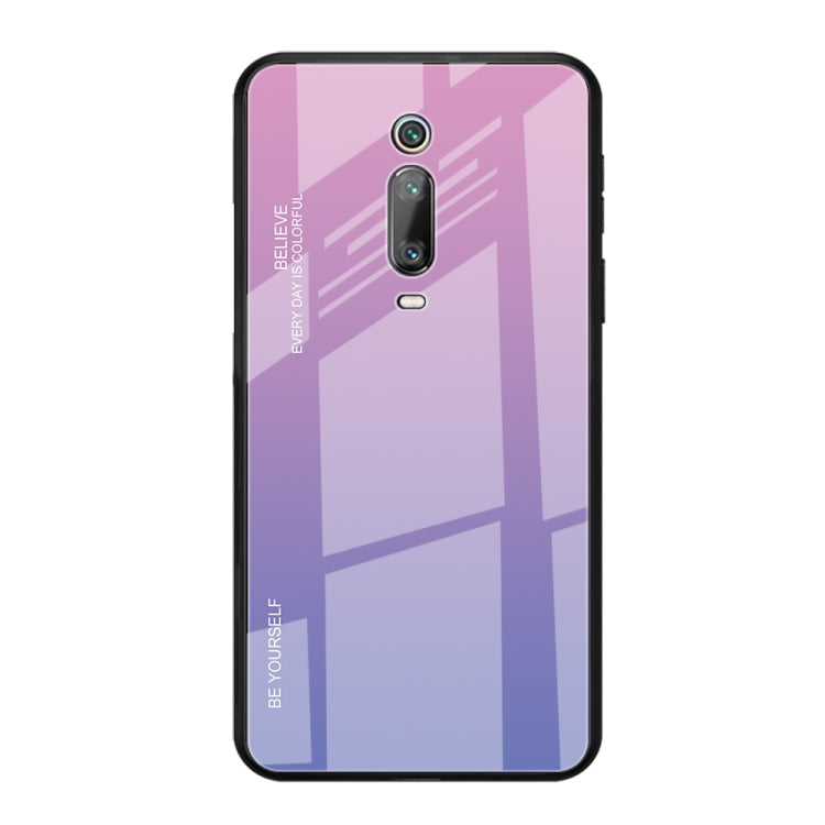 Gradient Color Glass Case, For Xiaomi Redmi K20, For Xiaomi Redmi Note 5 Pro, For Xiaomi Redmi Note 7