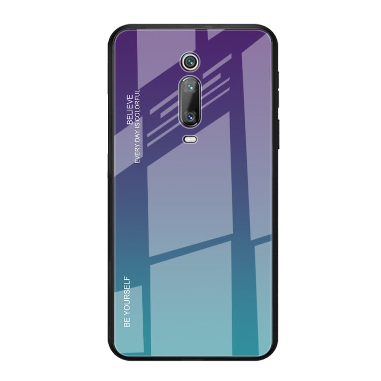 Gradient Color Glass Case, For Xiaomi Redmi K20, For Xiaomi Redmi Note 5 Pro, For Xiaomi Redmi Note 7