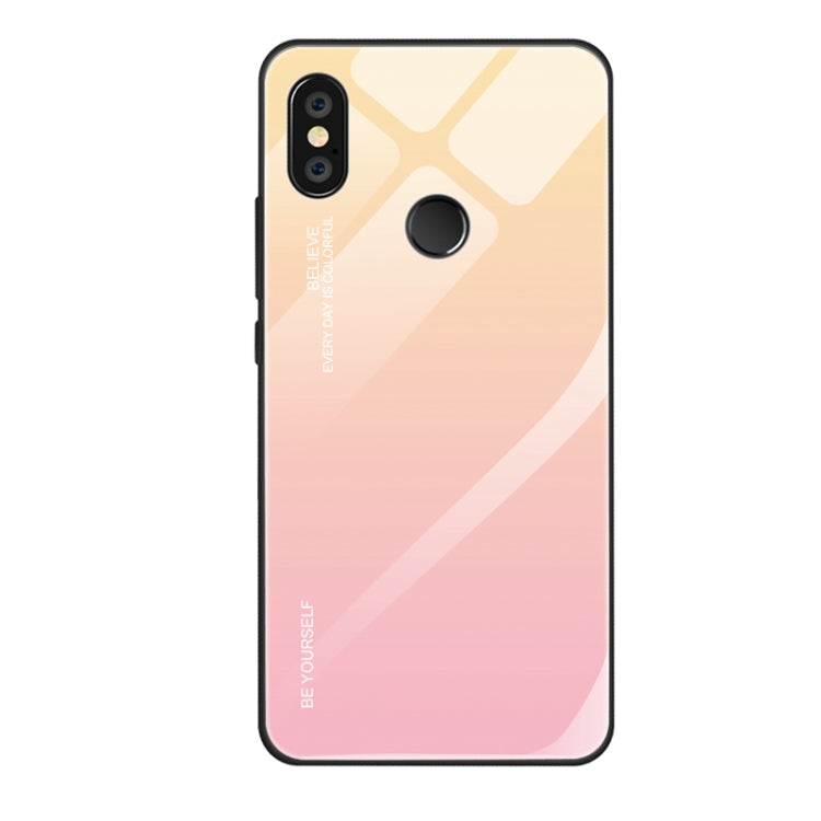 Gradient Color Glass Case, For Xiaomi Redmi K20, For Xiaomi Redmi Note 5 Pro, For Xiaomi Redmi Note 7