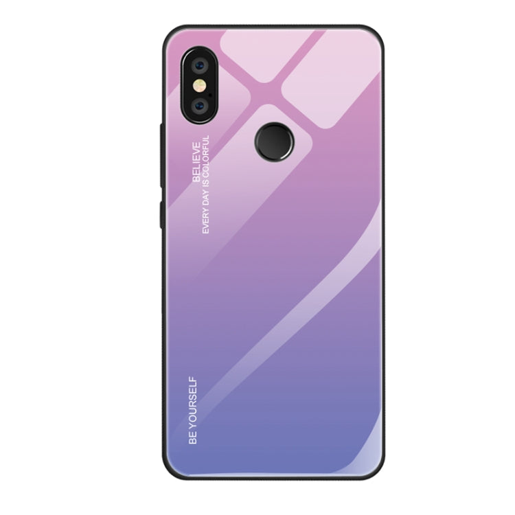 Gradient Color Glass Case, For Xiaomi Redmi K20, For Xiaomi Redmi Note 5 Pro, For Xiaomi Redmi Note 7